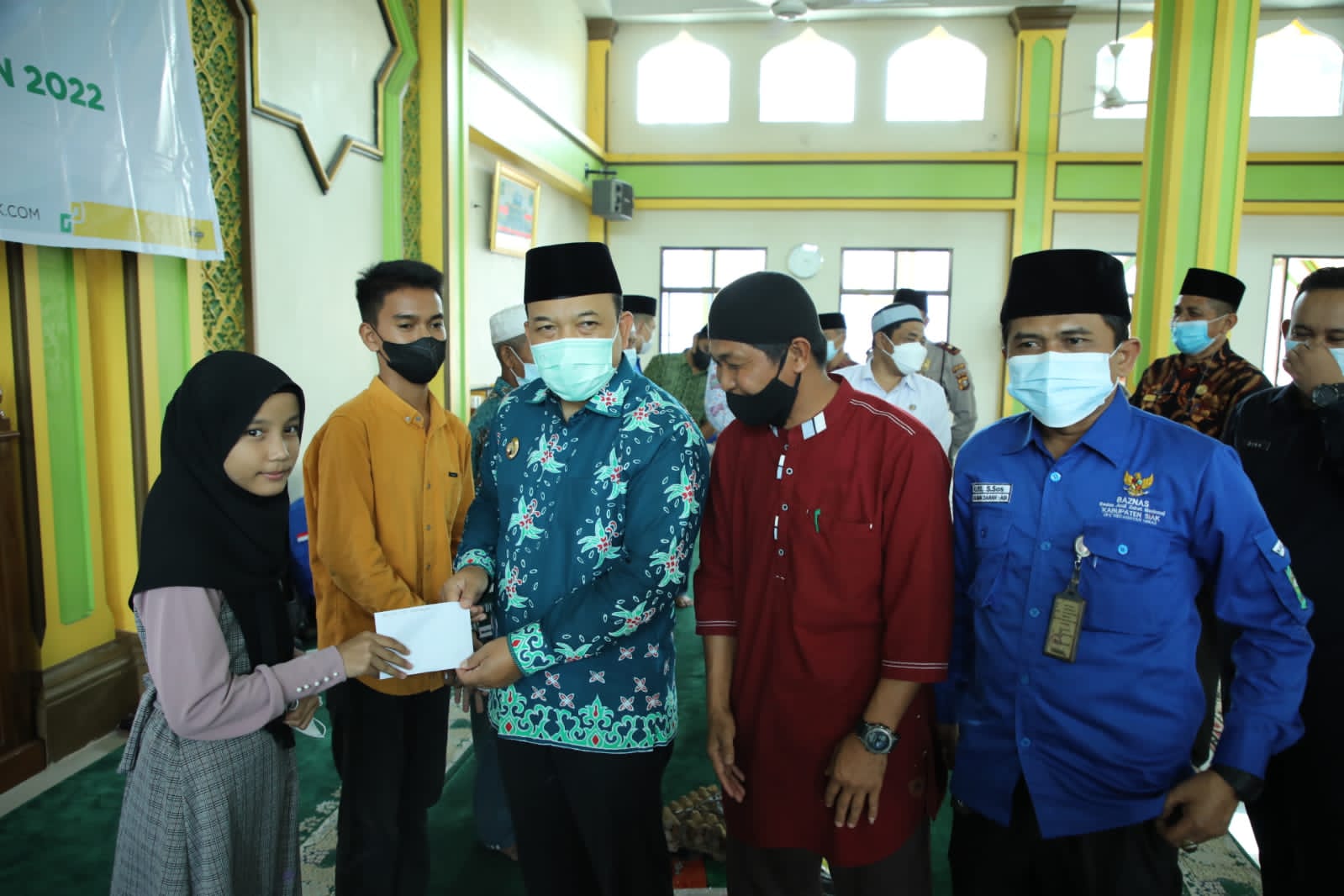 GEMAR Zakat Di Minas, Wabup Husni Minta Dimana Didapat, Disitu Berzakat