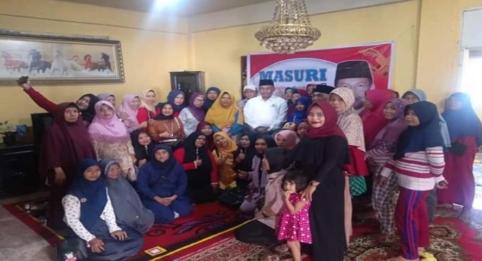 Maju Pilkada Bengkalis, Mas Bagong Sapa Warga Duri