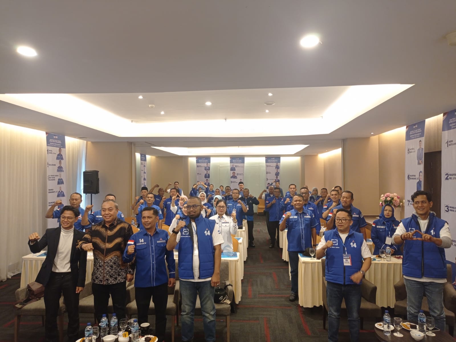 Partai Demokrat Kota Pekanbaru Gelar Bimtek untuk Caleg dan Kader