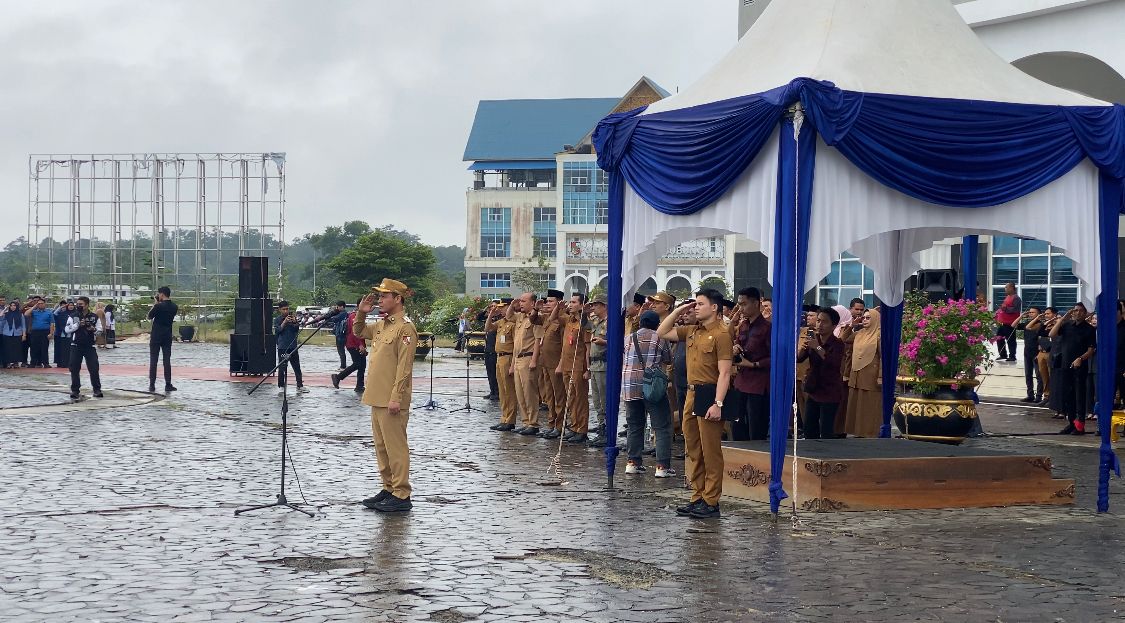 Apel Perdana Pasca Libur Idulfitri, Wako Pekanbaru Minta Bawahan Layani Masyarakat