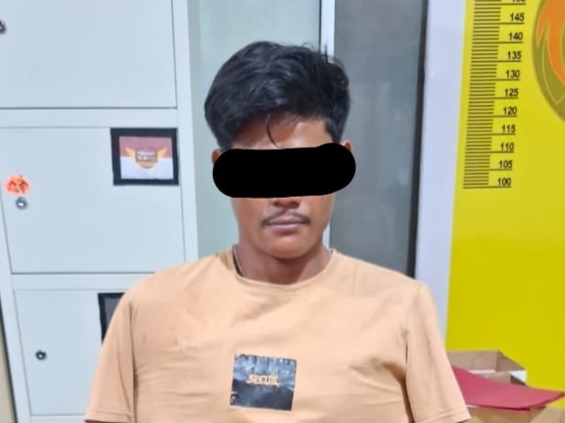 Transaksi Online, Kurir Sabu di Kuansing Dibekuk Polisi saat Menunggu Pembeli