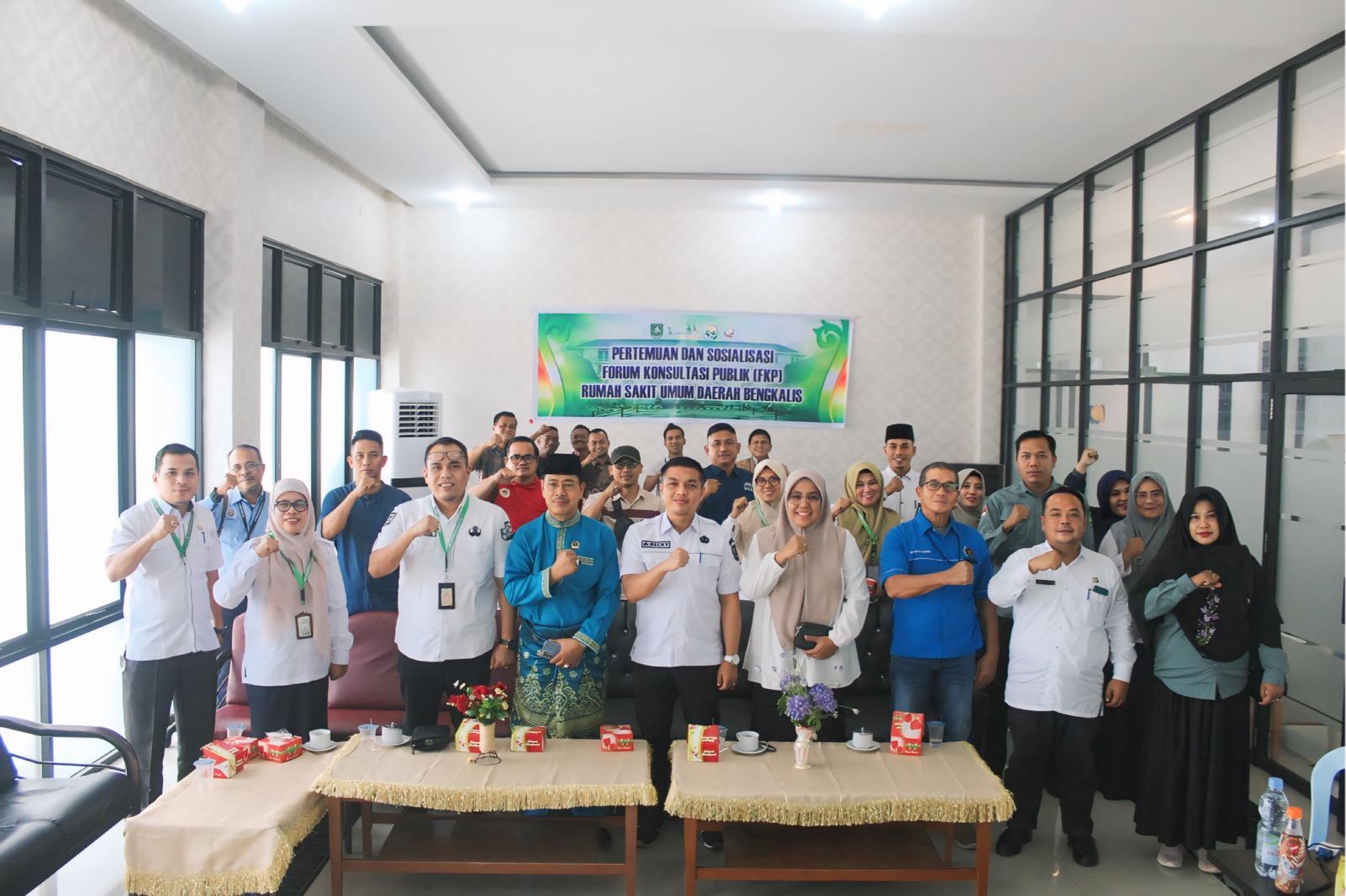 RSUD Bengkalis Gelar Forum Komunikasi Publik untuk Tingkatkan Pelayanan Jaminan Kesehatan