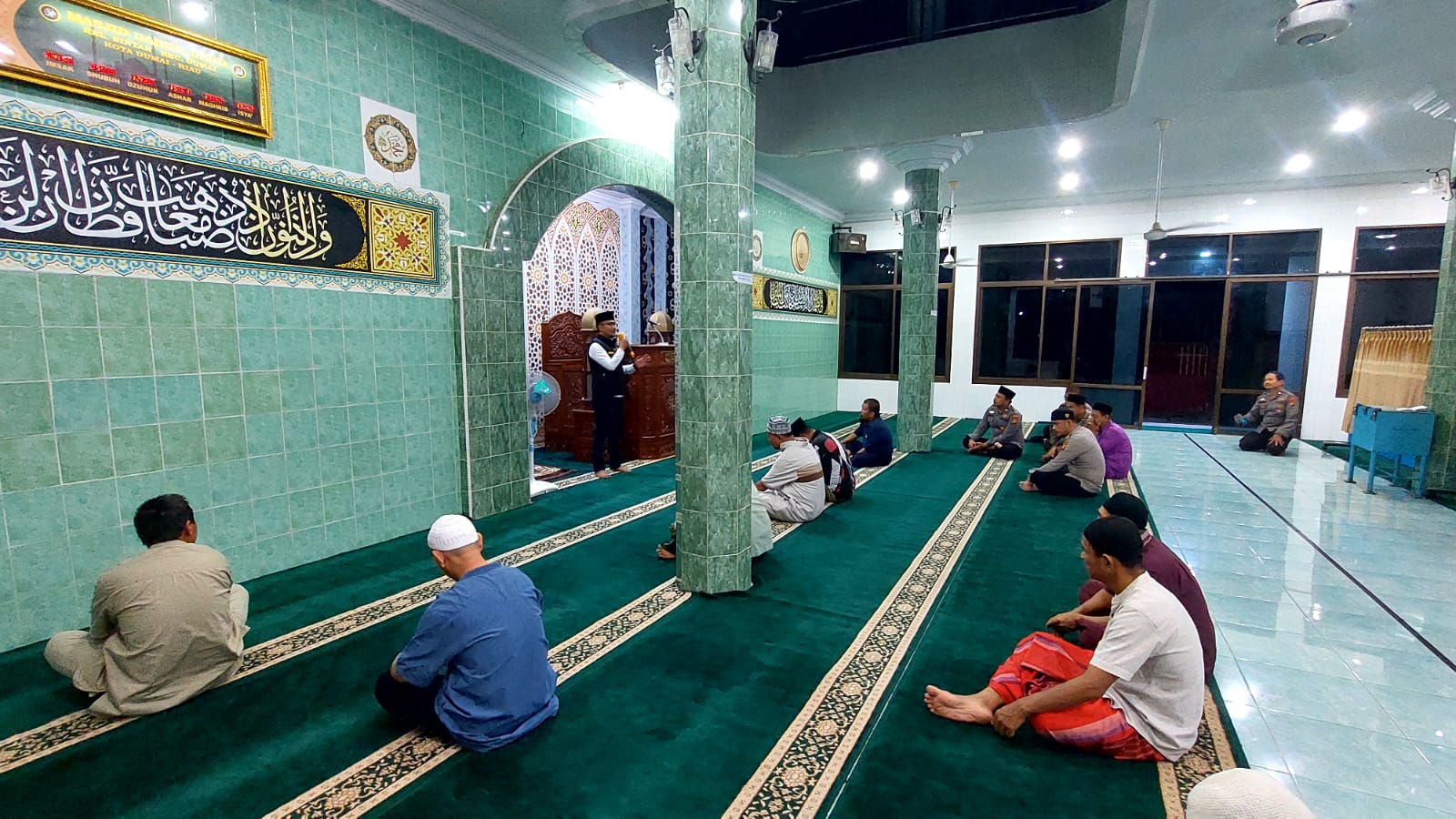 Kasat Narkoba Polres Dumai Minta Doa dan Dukungan Warga demi Pemilu Damai