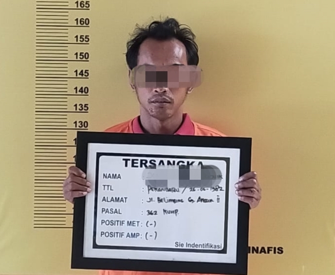 Gasak Rumah Korban, Residivis Masuk Lewat Jendela Kamar