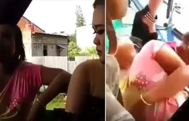 Oknum Polisi Tampar Wanita Hingga Pingsan, Anaknya Nangis