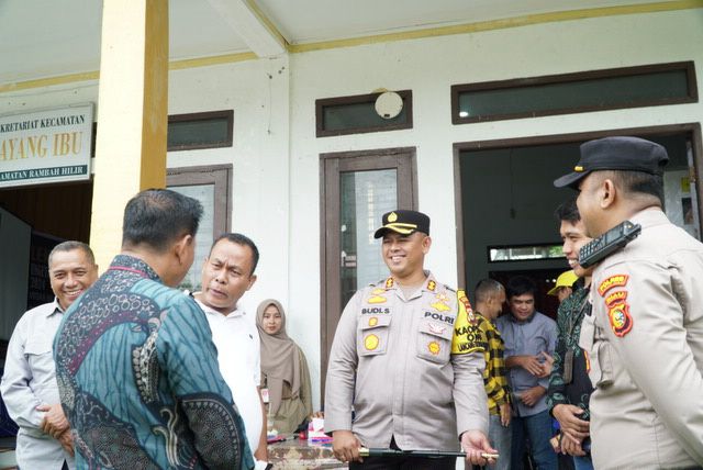 Jaga Kondusifitas Pemilu, Kapolres Rohul Imbau Tak Konvoi Kemenangan