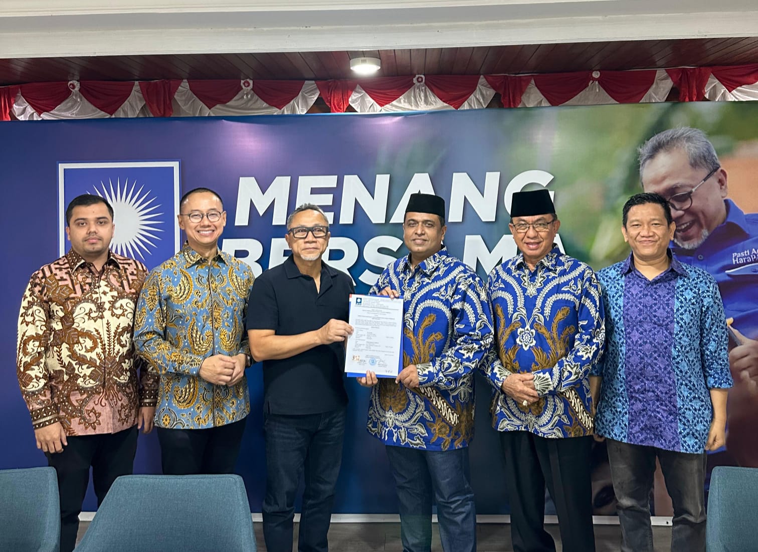 PAN Gabung Koalisi, Dukung M Nasir-HM Wardan di Pilgubri 2024