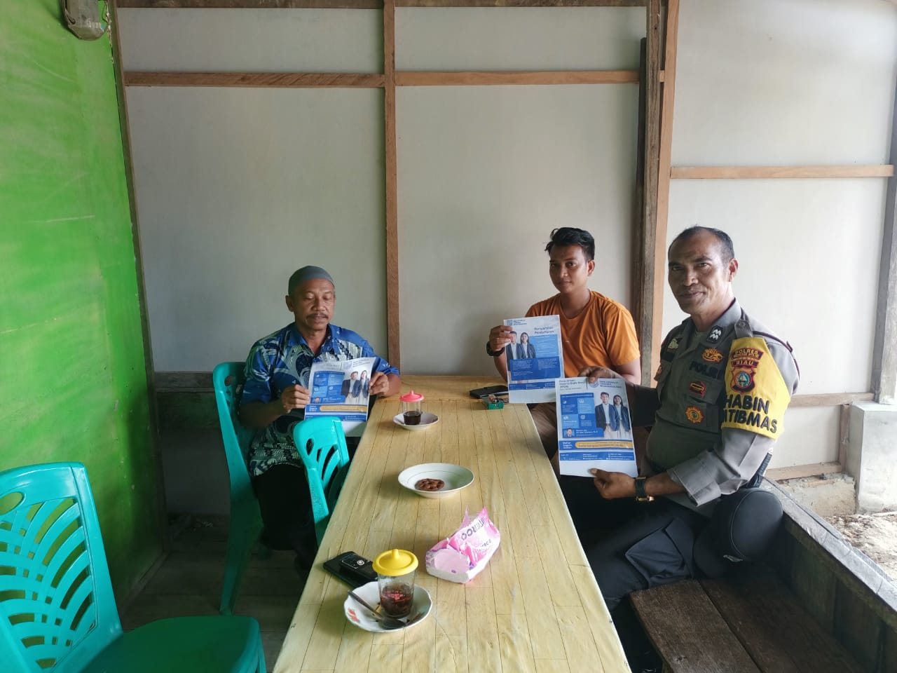 Sosialisasi Penerimaan Peserta Didik Baru SMA Kemala Taruna Bhayangkara di Bangko Pusako