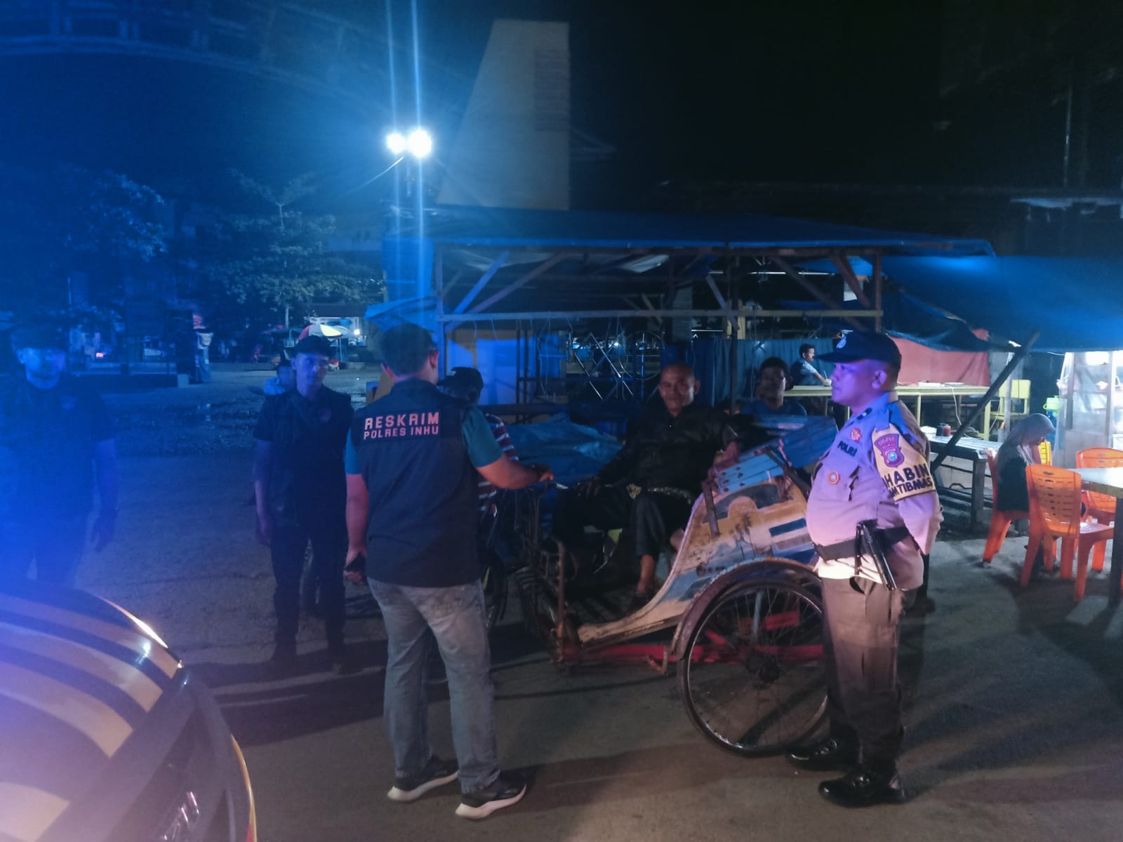 Gakkumdu Polres Inhu Ingatkan Anak-anak Muda Rengat Hindari Politik Uang