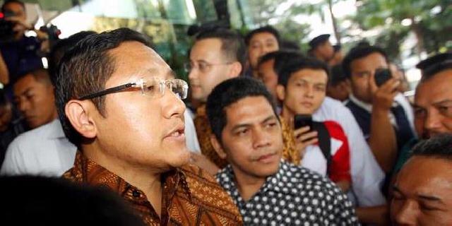  Diperiksa KPK, Anas Ingatkan Wartawan Nonton Semi Final Piala Eropa