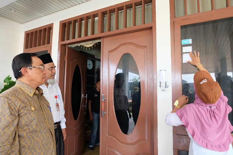 Pemutakhiran Data Pemilih, Bupati Inhil Disambangi PPDP