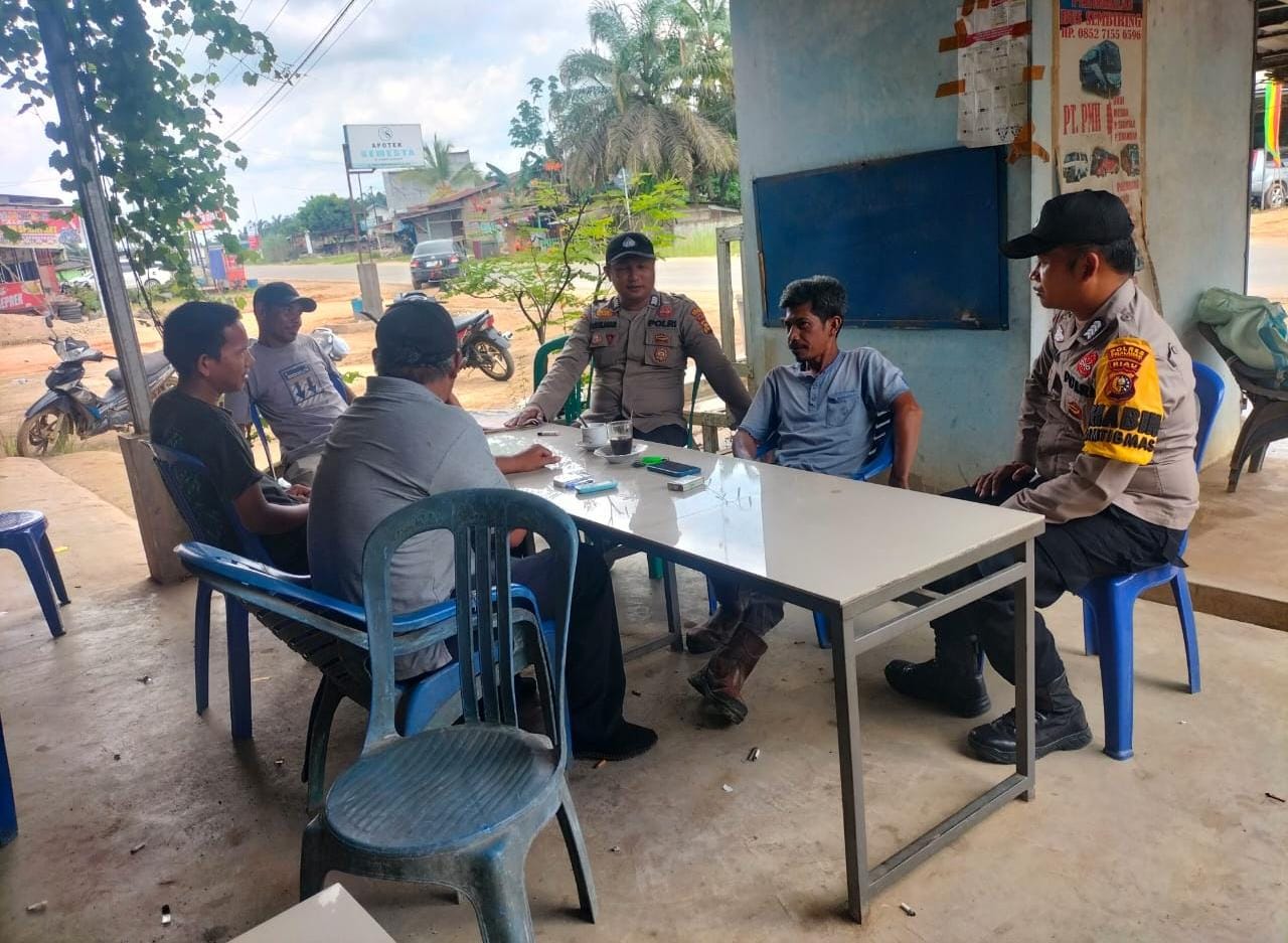 Polsek Ukui Bersinergi Wujudkan Pilkada Damai dengan Patroli dan Cooling System