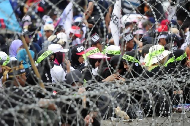 Senin, buruh demo serentak di 20 provinsi