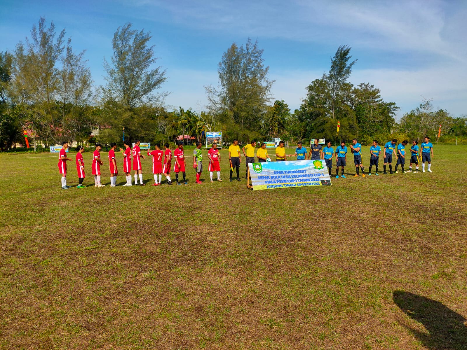 Ketua KONI Bengkalis Buka Langsung Open Turnamen PSKB Cup I Tahun 2022