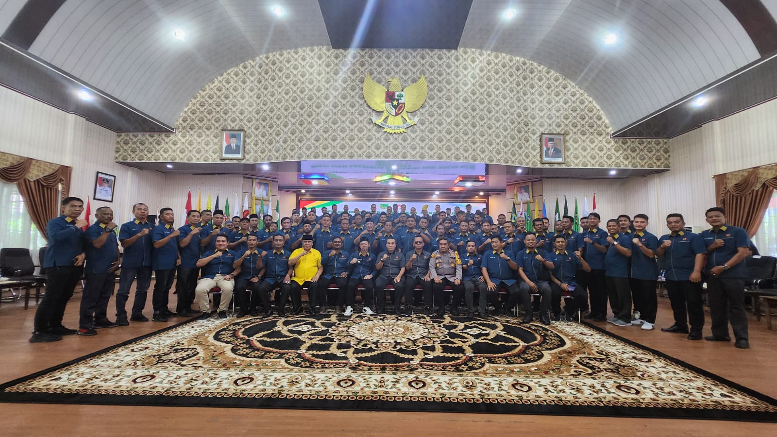 Bupati Rohil Hadiri Pelantikan Koorcam KONI dan Rakerkab 2024, Dorong Peningkatan Prestasi Olahraga