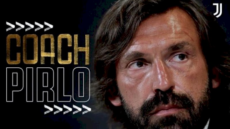Resmi! Andrea Pirlo Pelatih Baru Juventus