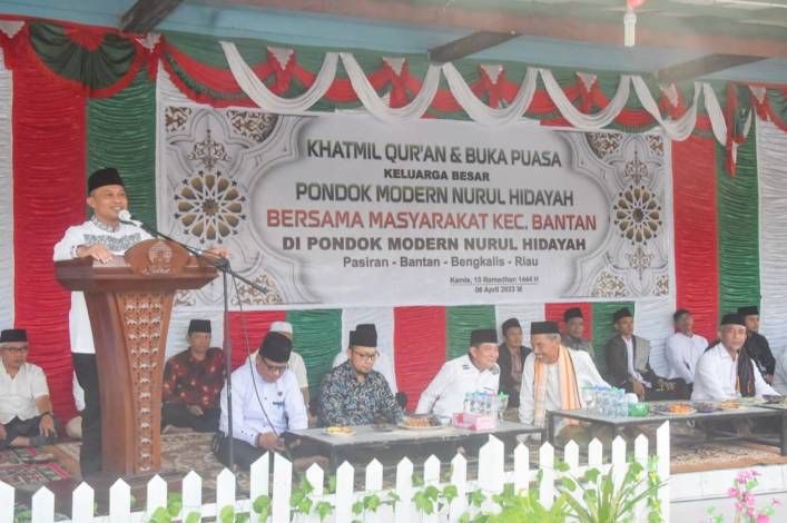Wabup Bengkalis Hadiri Khatmil Qur'an PMNH