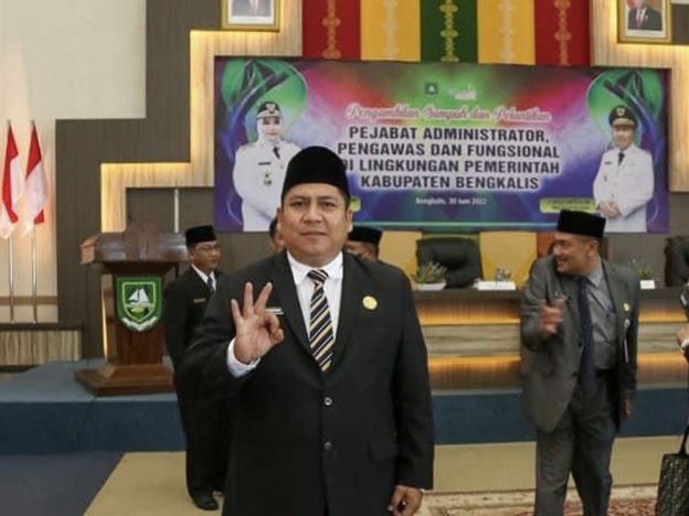 Erdila Fitriyadi Jabat Sekretaris PUPR Bengkalis