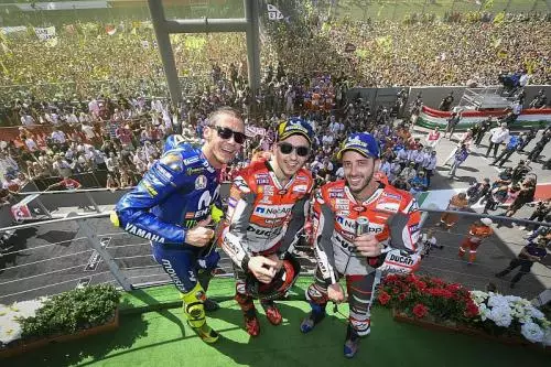 Marquez Bersyukur Lorenzo Finis di Atas Dovizioso pada MotoGP Italia 2018