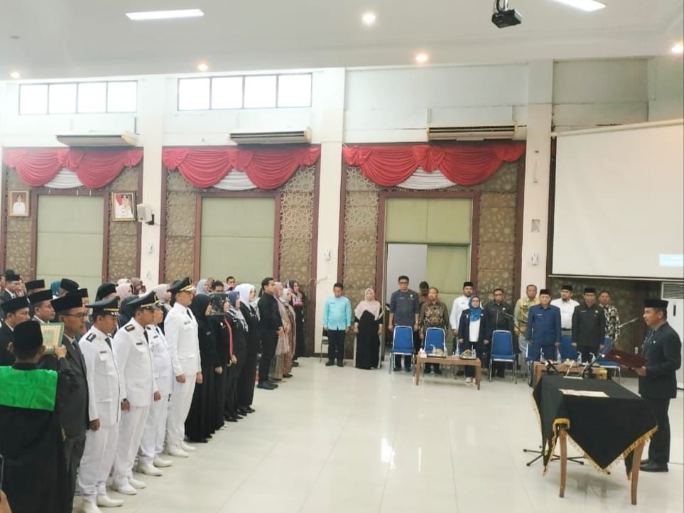 Bupati Kampar Ahmad Yuzar Lantik 66 Pejabat Administrator dan Pengawas, Berikut Nama-Namanya