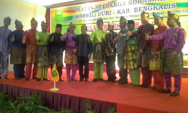 Suyatno Bersilaturahmi Dengan Masyarakat IKROHIL Di Mandau