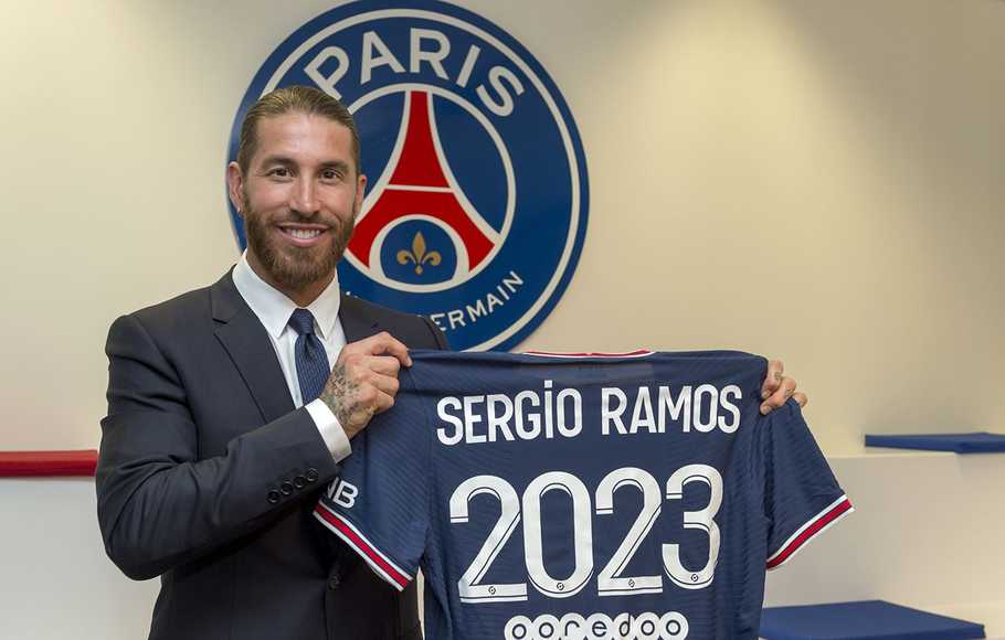 PSG Mungkin Akan Putus Kontrak Sergio Ramos