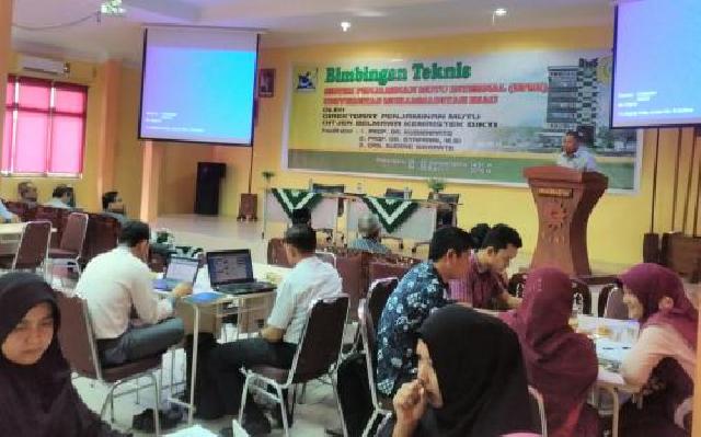 UMRI Gelar Bimtek SPMI