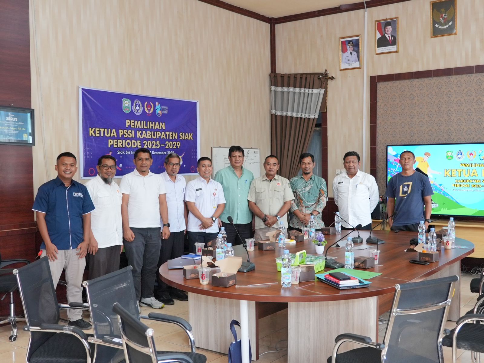 Pemilihan Ketua PSSI Siak Dibuka, Dua Kandidat Berebut Kursi Panas