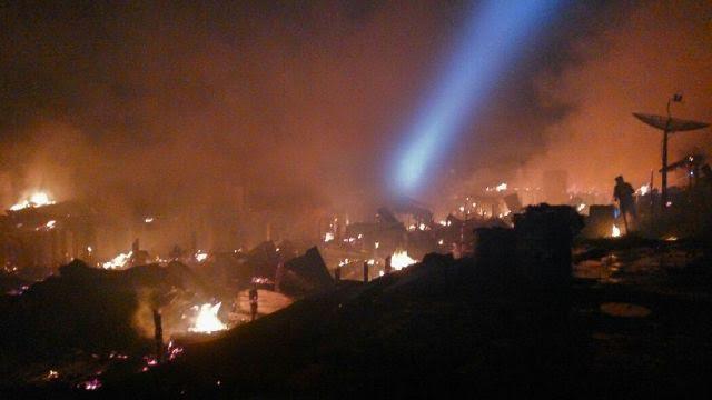 15 Unit Rumah Dan 10 Unit Sepeda Motor Hangus