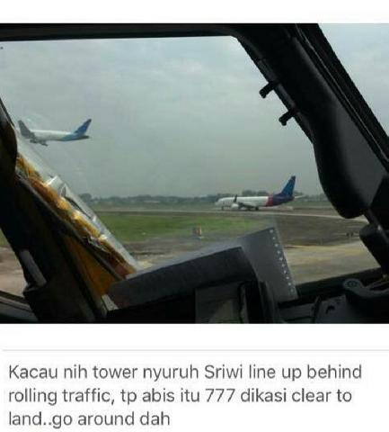 Garuda dan Sriwijaya Nyaris Tabrakan di Cengkareng, Ini Kata Kemenhub