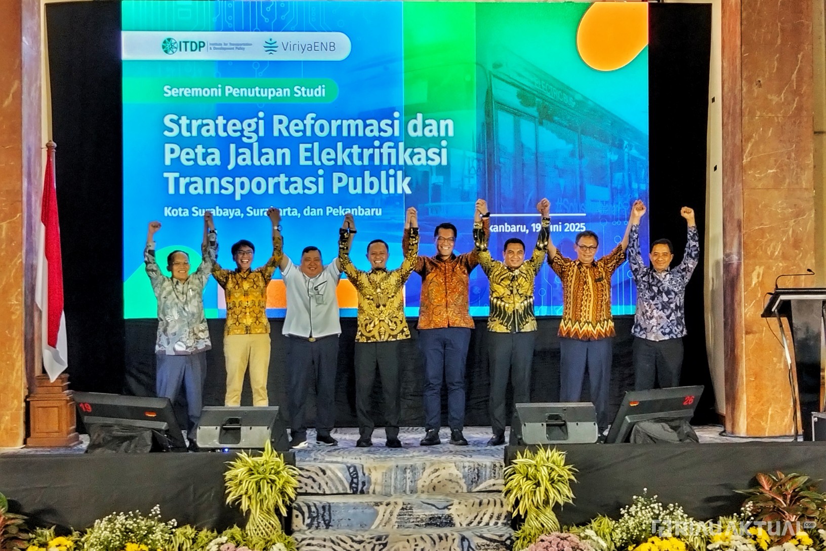 ITDP dan Pemko Pekanbaru Kolaborasi Wujudkan Transportasi Publik Ramah Lingkungan