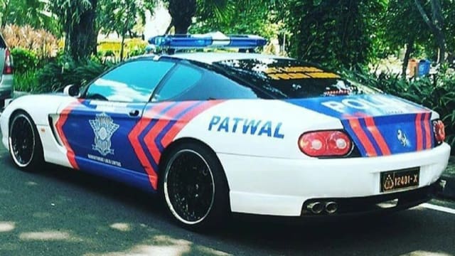Mabes Polri Menjawab Misteri Ferrari Bernopol Polisi