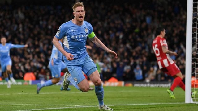 Man City vs Atletico: Gol De Bruyne Jadi Pembeda