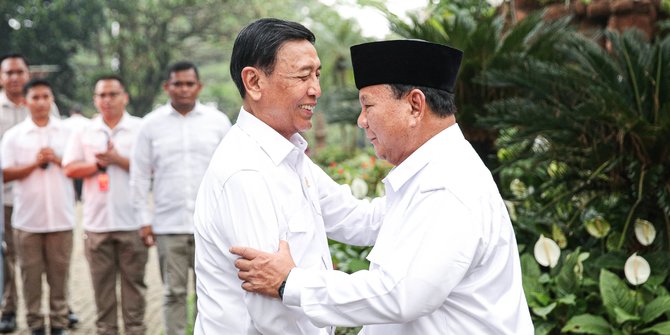 Wiranto Dukung Prabowo Capres 2024