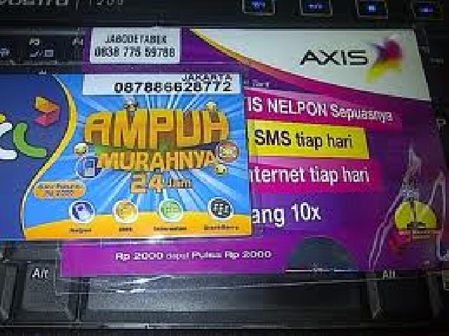 Semester I AXIS Tumbuh 84 persen