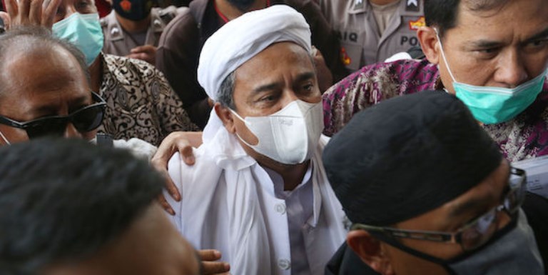 Eks Ketum FPI Shabri Lubis Dikabarkan Bebas Bersama 4 Pentolan FPI Lainnya Hari Ini