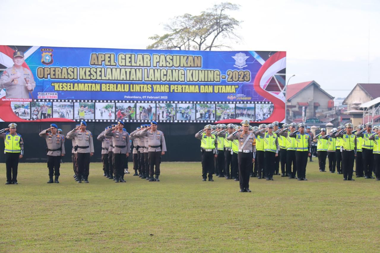 Operasi Lancang Kuning 2023 Berakhir, Polda Riau Klaim Berhasil Tekan Angka Kecelakaan