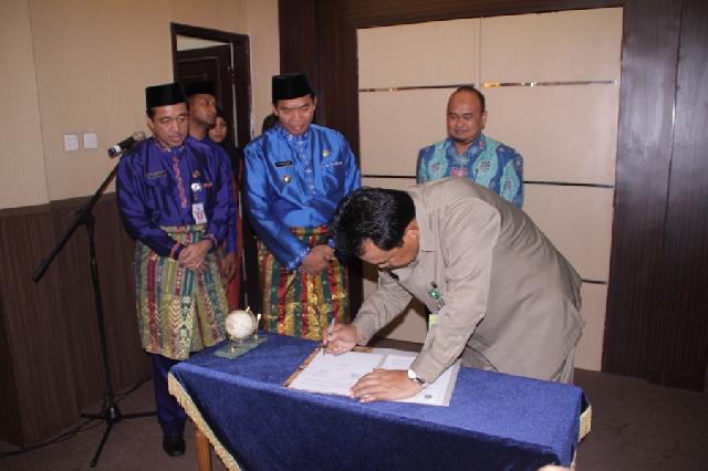 Menuju Perusahaan Sehat, PD Pembangunan Pekanbaru MoU dengan BPKP