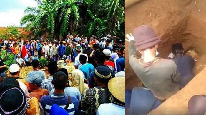 Viral! Ini Video Pembongkaran Makam, Sudah Puluhan Tahun Dikubur, Kondisinya Bikin Warga Terkejut
