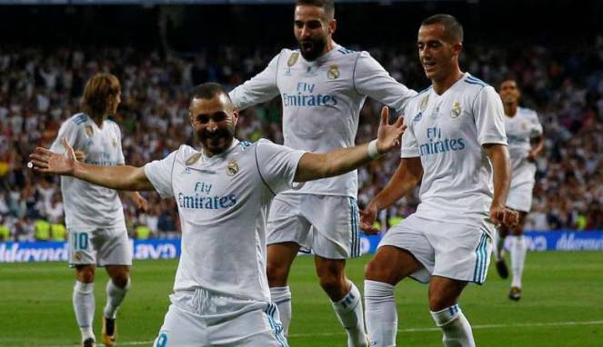 Benamkan Barca, Madrid Juara Piala Super Spanyol Dengan Agregat 5-1