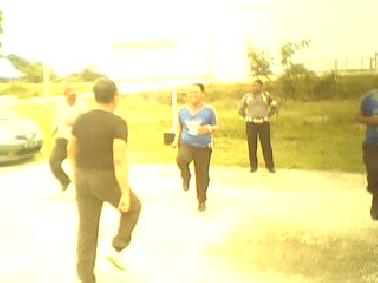 Polsek Tambang Jalani Program Penertiban Polisi Postur Badan Gendut