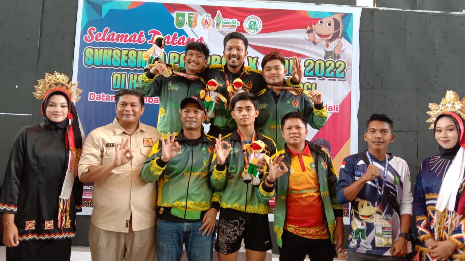 Tenis Meja Beregu, Bengkalis Kembali Kawinkan Medali Emas