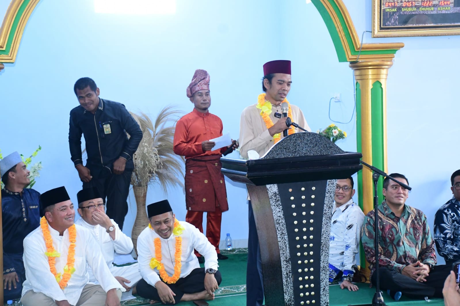 Wabup Bengkalis Dampingi UAS Resmikan Mushalla Al Awwal di Parit Bangkong