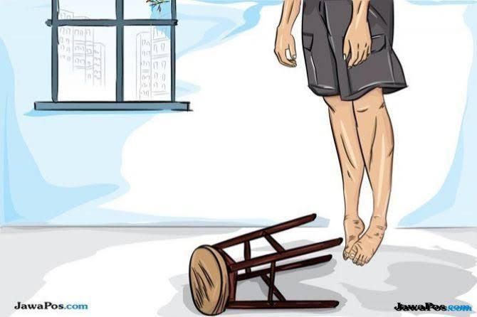Tak Masuk Kerja, Ditemukan Gantung Diri di Ventilasi Kamar Kos