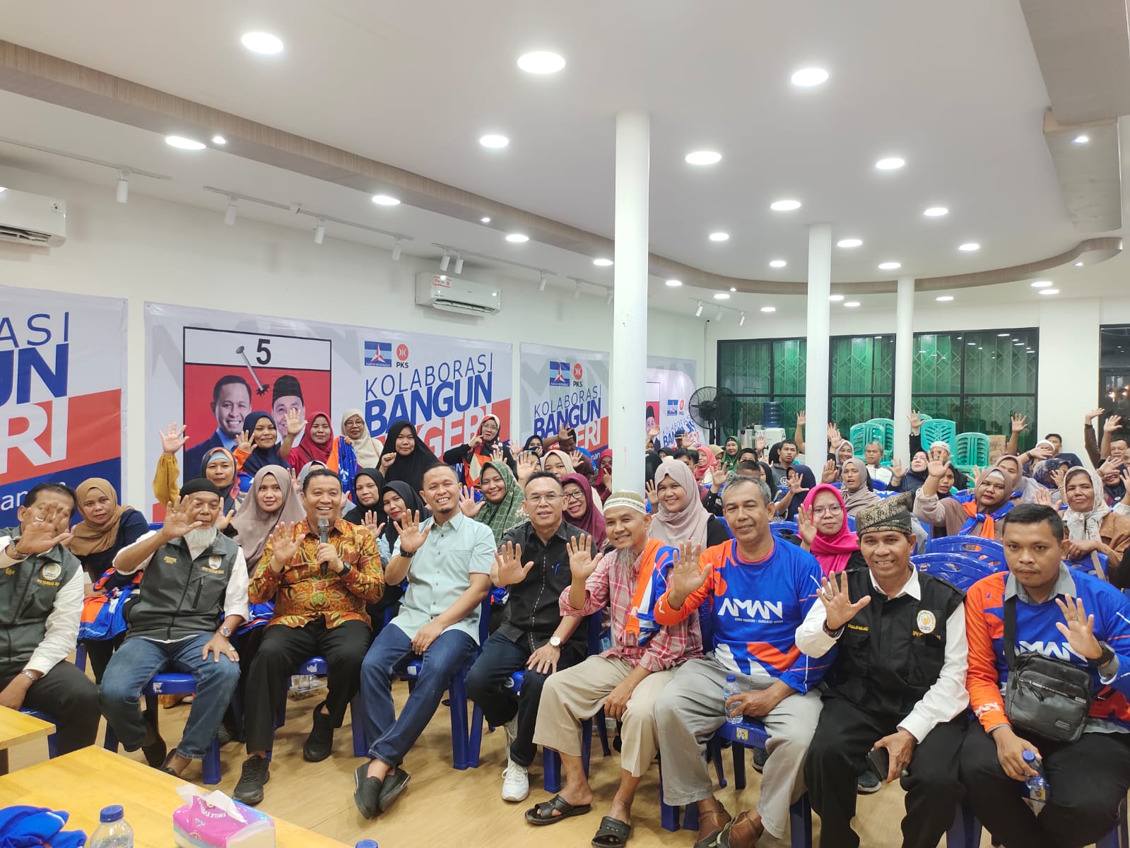 Agung Nugroho dan Markarius Anwar Semakin Optimis Menyongsong Pilkada Pekanbaru 2024