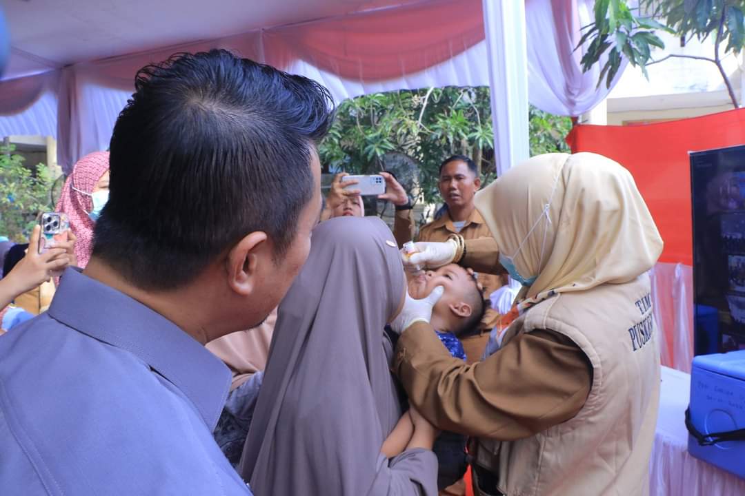 Capaian Rendah, PIN Polio di Pekanbaru Diperpanjang