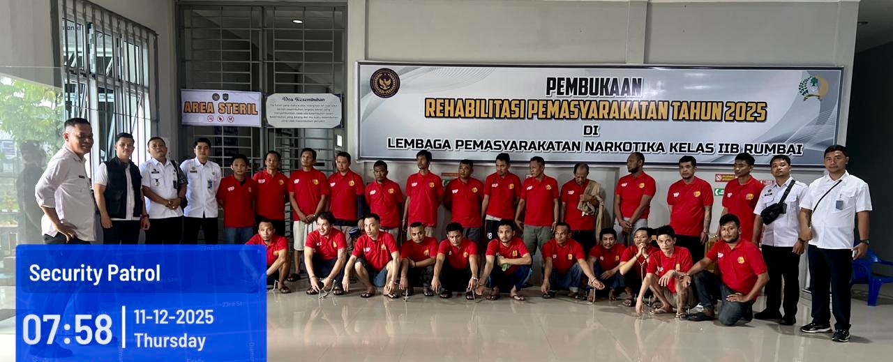 Kurangi Overcrowding, 24 Narapidana Lapas Pekanbaru Resmi Dipindahkan