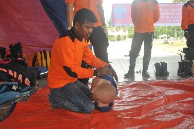 Tim SAR Pidie Jaya Gelar Uji Potensi