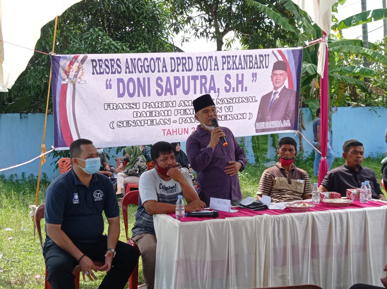 Terima Aspirasi Anak Kampung Dalam Sulit Dapat Pekerjaan, Doni Saputra Prihatin! 