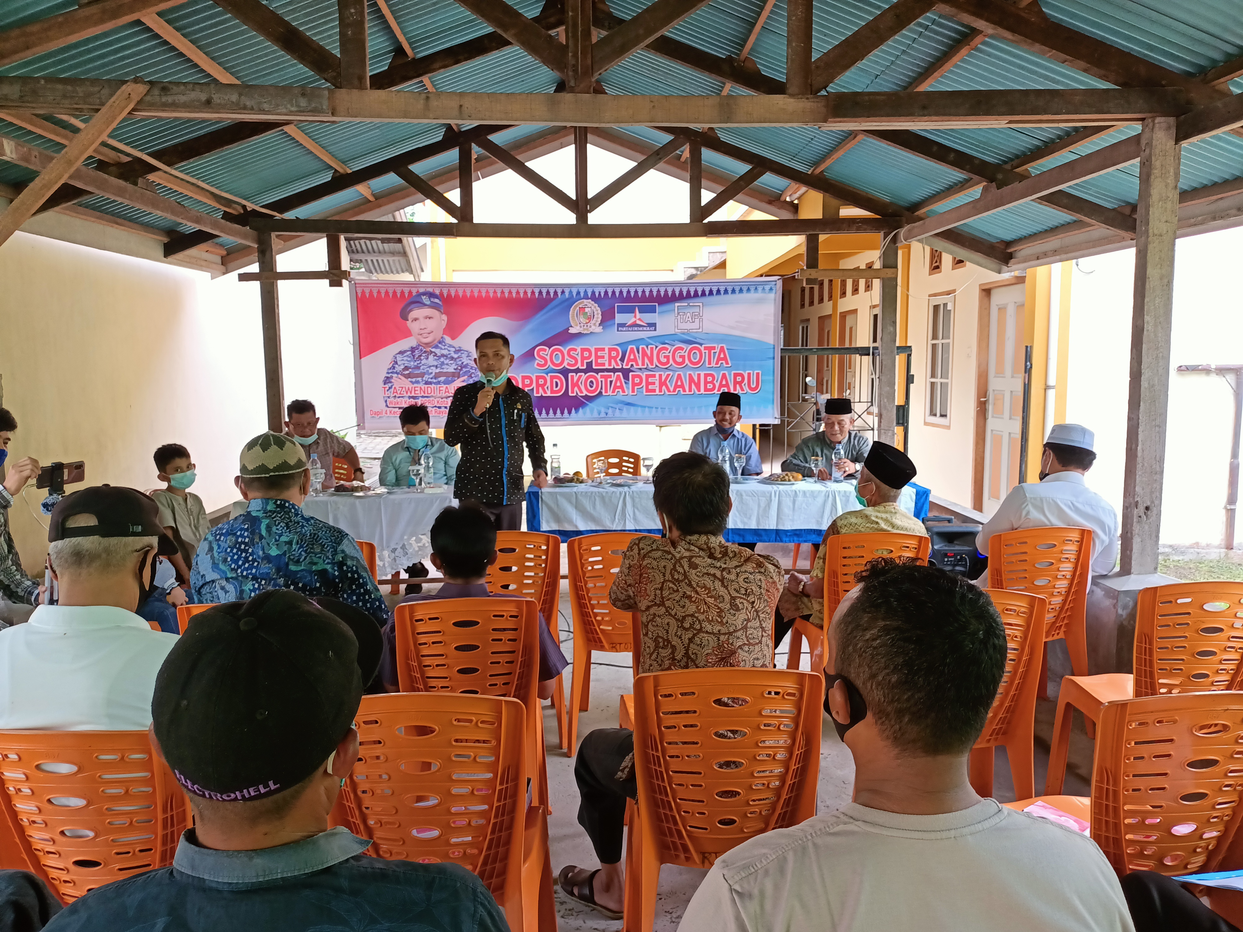 Sosper di Kelurahan Air Dingin, Azwendi Jelaskan Tentang Tenaga Kerja Lokal